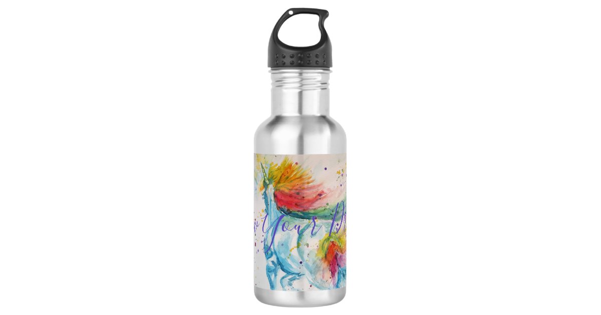 Simple Modern Kids' Stainless Water Bottle 14oz-Unicorn Rainbows