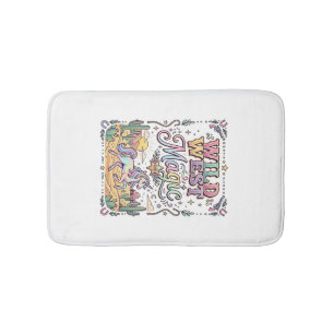 Unicorn Wild West Magic Original Bath Mat