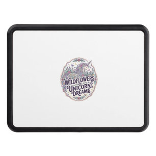 Unicorn Wildflowers and Unicorn Dreams POD Ready M Hitch Cover