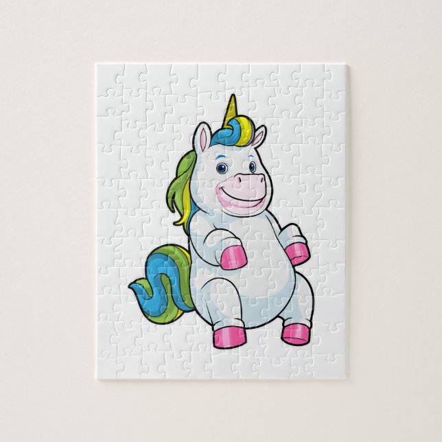 Unicorn with big Belly Jigsaw Puzzle (Vertical)