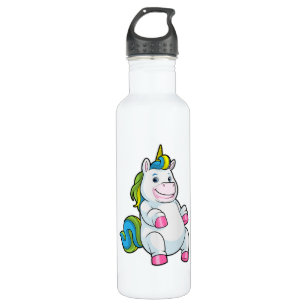 Unicorn with big Belly Stainless Steel Water Bottle