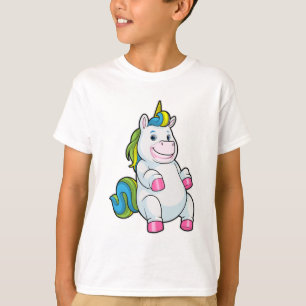 Unicorn with big Belly T-Shirt