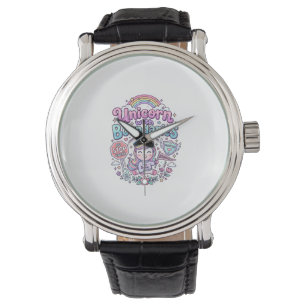 Unicorn with Boundaries Charming Apparel Graphic_1 Watch