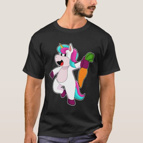 Unicorn with Carrot T_Shirt