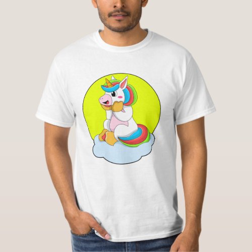Unicorn with Cloud  Sun T_Shirt