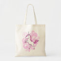 Unicorn with Heart Henna Background  Bag