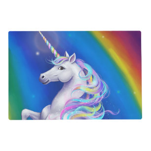 Unicorn with Rainbow Placemat