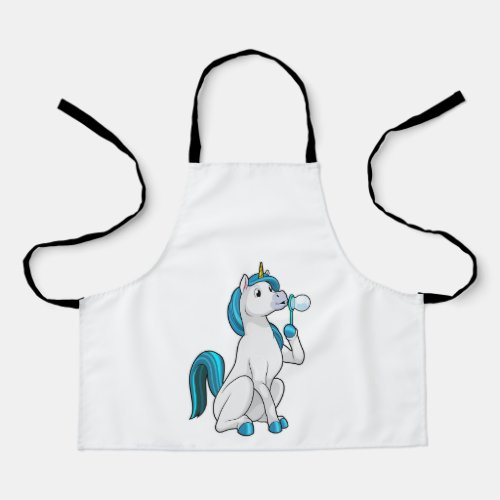 Unicorn with Soap bubbles Apron