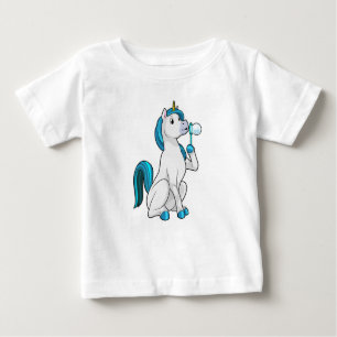 Unicorn with Soap bubbles Baby T-Shirt