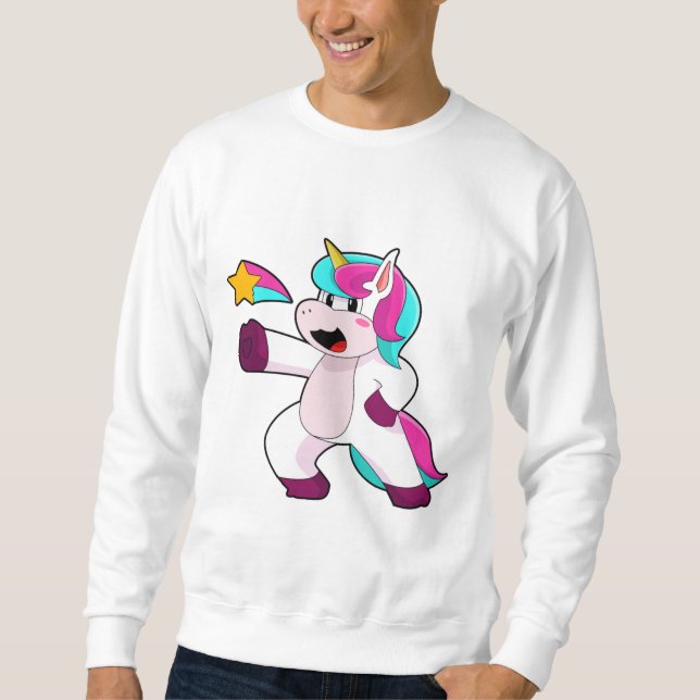 Unicorn with Star Sweatshirt (Front)