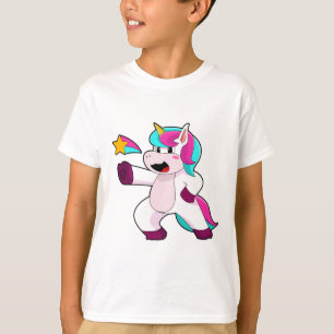 Unicorn with Star T-Shirt
