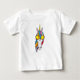 Unicorn with Sunglasses Baby T-Shirt