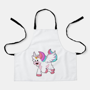 Unicorn with Wing.PNG Apron