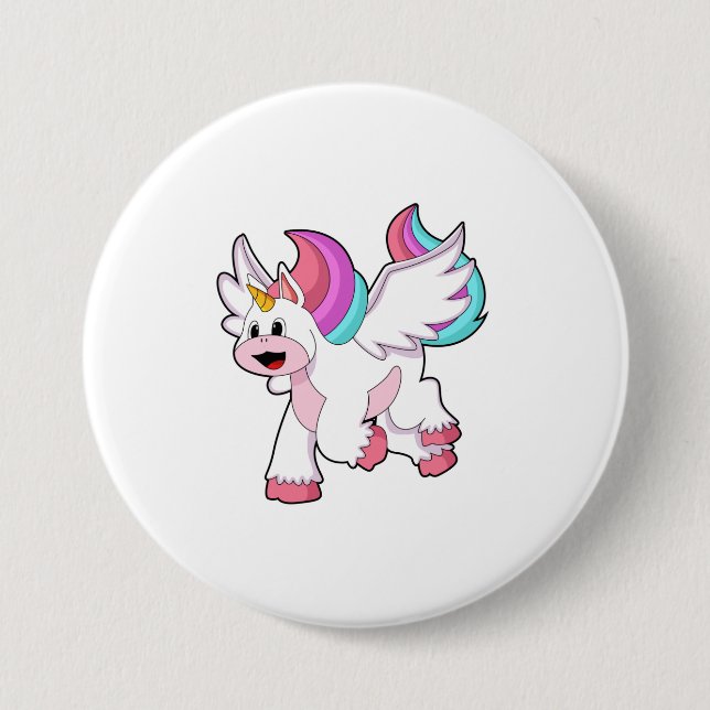 Unicorn with Wing.PNG Button (Front)