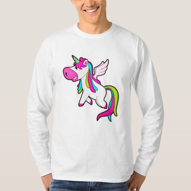 Unicorn with Wings T-Shirt (Front)