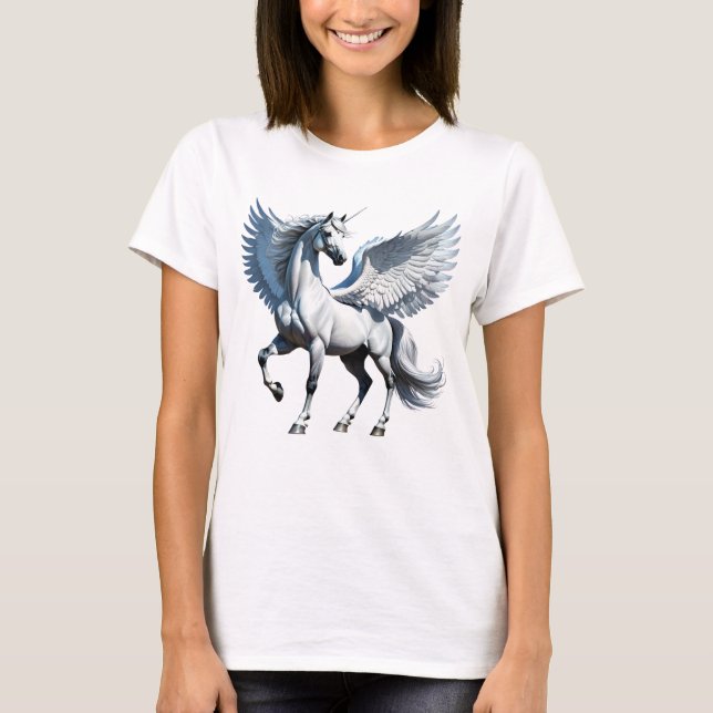 Unicorn with wings T-Shirt (Front)