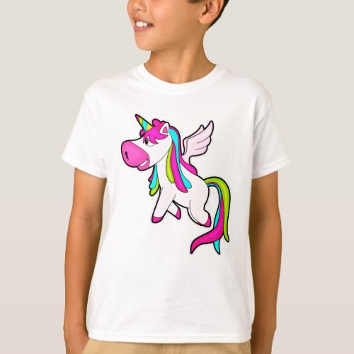 Unicorn with Wings T_Shirt