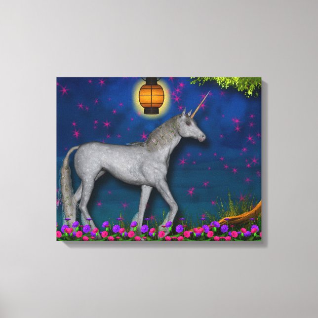 Unicorn Wrapped Canvas (Front)