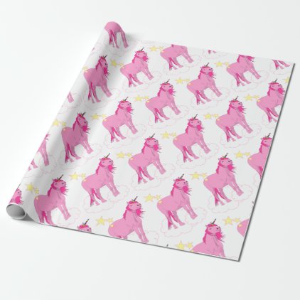 unicorn wrapping paper
