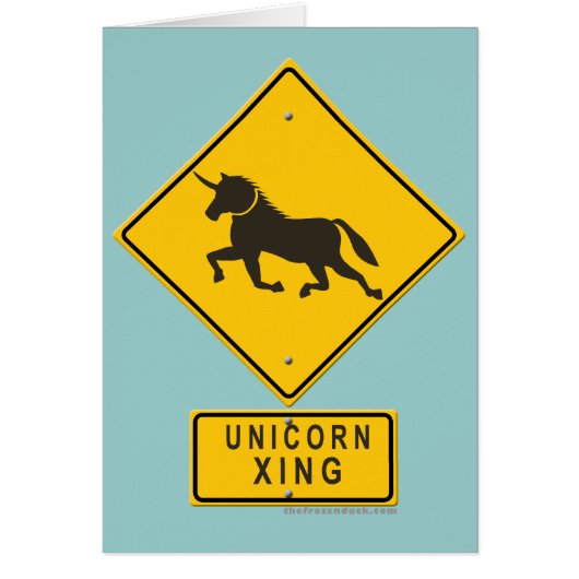 Unicorn XING Cards (Front)