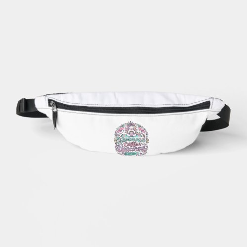 Unicorn Yoga Coffee Unicorns Stylish T-Shirt Desig Fanny Pack