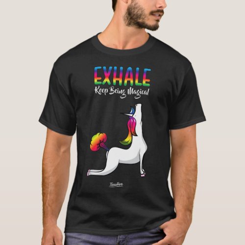 Unicorn Yoga Fart T_Shirt