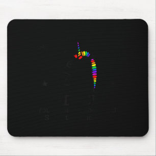 Unicorn You Curse Too Much You Breathe Too Much Mouse Pad