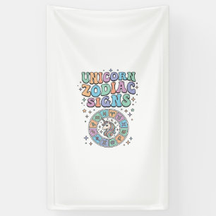 Unicorn Zodiac Signs Kawaii Vector Design_1