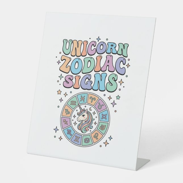 Unicorn Zodiac Signs Kawaii Vector Design_1 (Front)