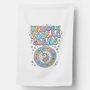Unicorn Zodiac Signs Kawaii Vector Design_1