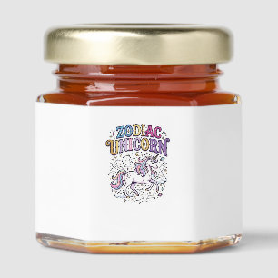 Unicorn Zodiac Unicorn Premium Vector Marketplace Honey Jar Favors