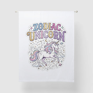 Unicorn Zodiac Unicorn Premium Vector Marketplace Sheer Curtains