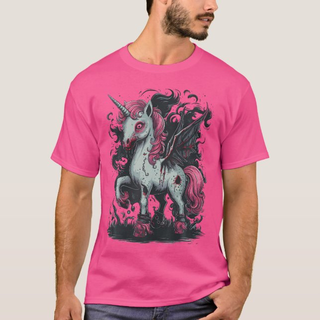 Unicorn Zombie T-Shirt (Front)