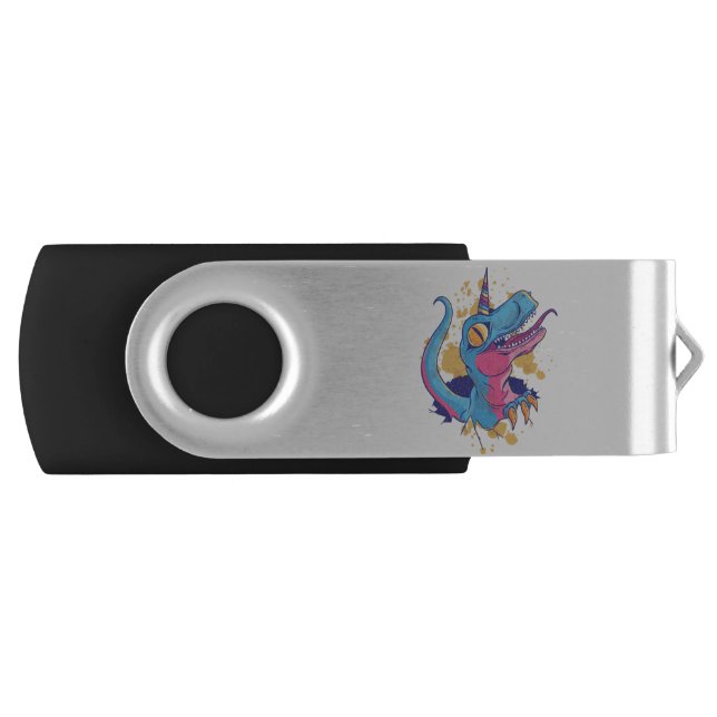 Unicornisaurus Flash Drive (Front)
