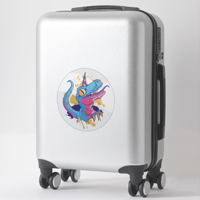 Unicornisaurus Sticker (Suitcase)
