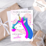 Unicorns and Pink Hearts Birthday Card<br><div class="desc">Gorgeous unicorn and hearts design for a very special someone. Inside card is left blank for a personal touch.  Easily customize the recipient,  event and name. Particularly perfect for a first birthday. Be sure to check out the rest of my collection for more options.</div>