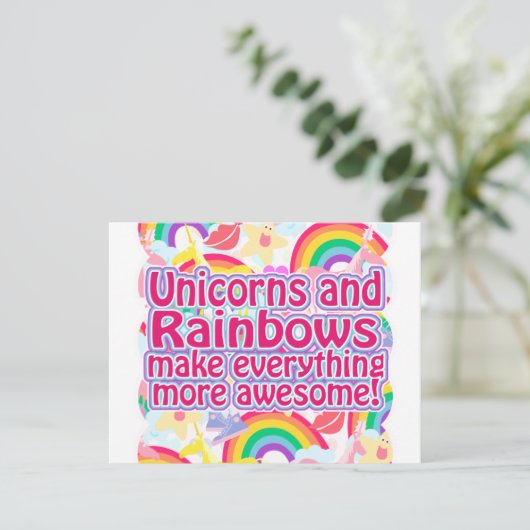 Unicorns and Rainbows (Standing Front)