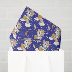 Unicorns And Rainbows Tissue Paper
