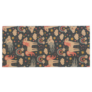 Unicorns and Rainbows Trifold Wallet Wood Flash Drive