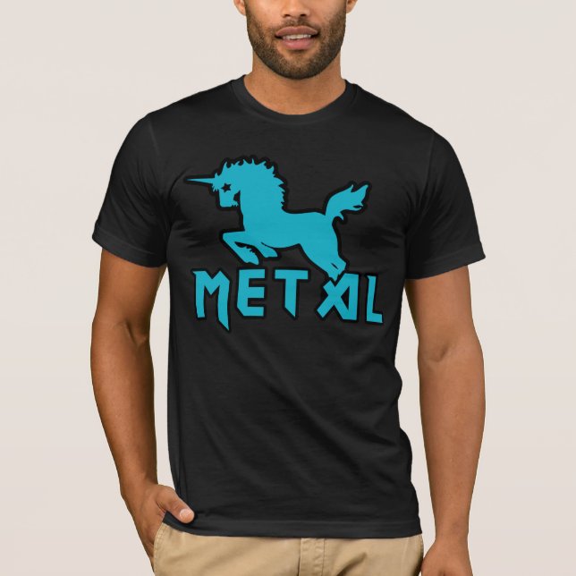 Unicorns are Metal T-Shirt (Front)