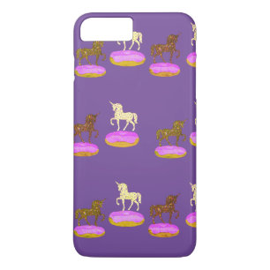 Unicorns Art Sweet Donuts iPhone 8 Plus/7 Plus Case
