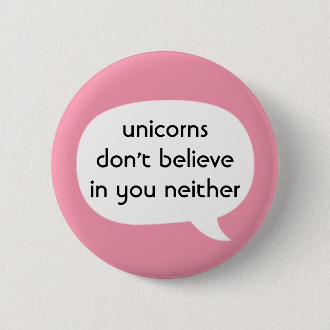 Unicorns Button (Front)