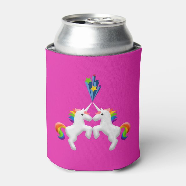 Unicorns Can Cooler (Can Front)