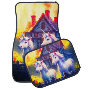 Unicorns Car Floor Mat