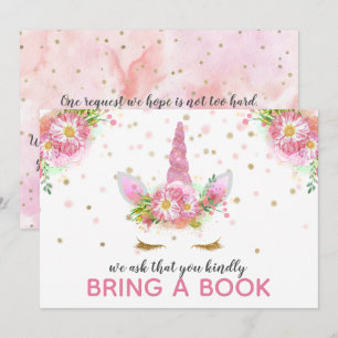 Unicorns in Bloom Invitation