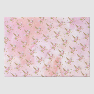 Unicorns in Bloom Tissue Paper