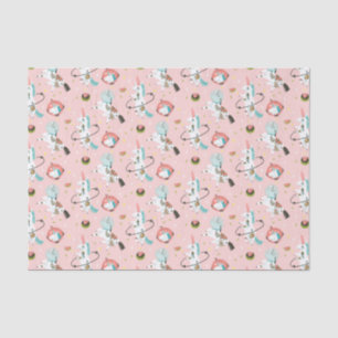 Unicorns In Space Pattern Tissue Paper