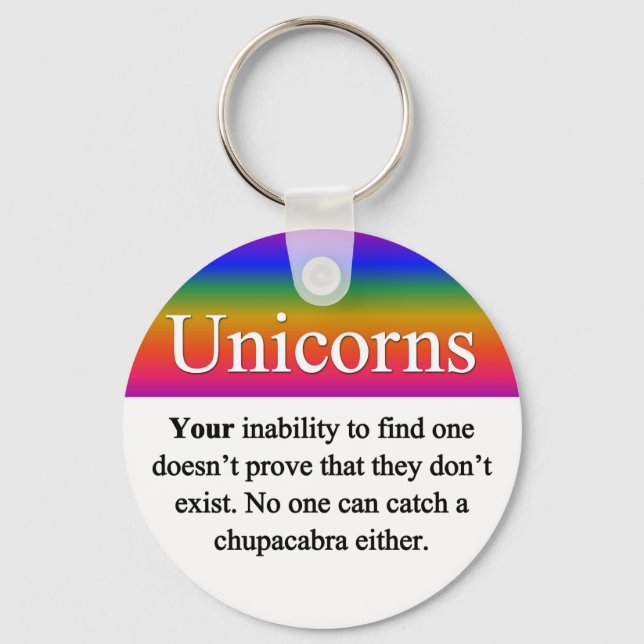 Unicorns Keychain (Front)