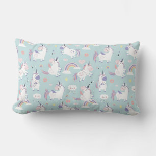 Unicorns Lumbar Pillow