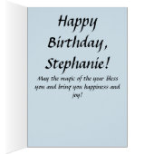 Unicorns Moons Lunar Pegasus Purple Blue Horse (Inside (Right))